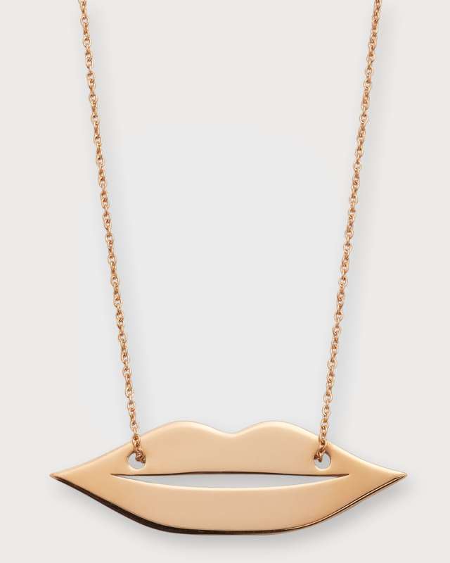 French Kiss Rose Gold Necklace