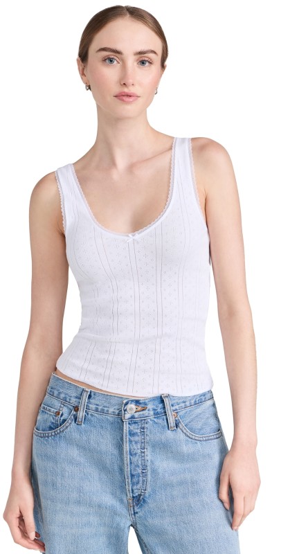 COUCOU The Scoop Tank White