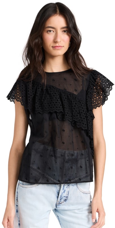 Isabel Marant Étoile Sorani Blouse Black