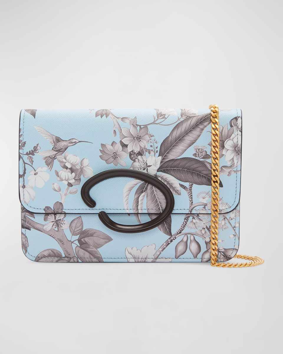 O Pochette Flower Top-Handle Bag