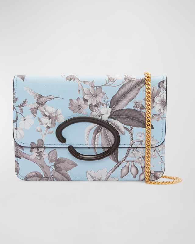 O Pochette Flower Top-Handle Bag
