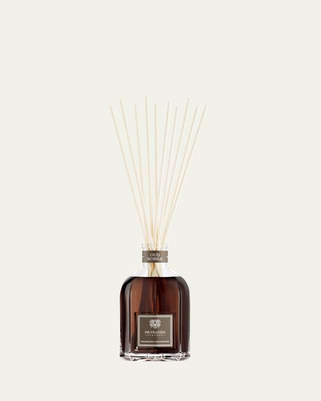 Oud Nobile Glass Bottle Collection Fragrance Diffuser, 8.4 oz.