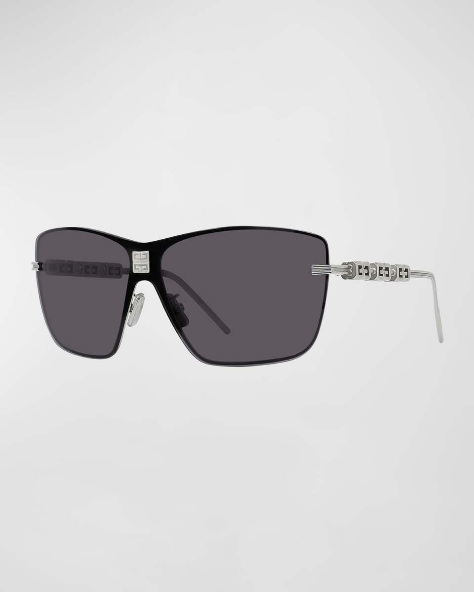 4G Metal Alloy Shield Sunglasses