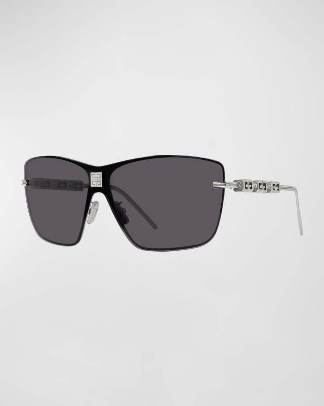 4G Metal Alloy Shield Sunglasses