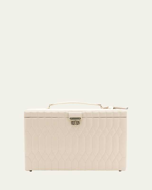 Caroline Ivory Extra Large Jewelry Box