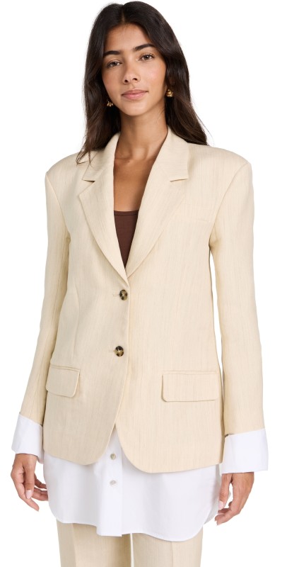 Interior The Owens Suit Jacket Wheat