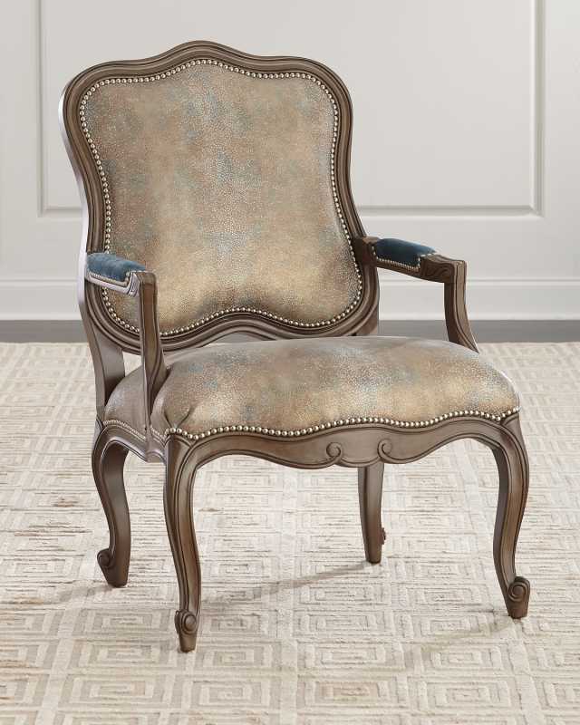 Opal Shimmer Bergere Chair