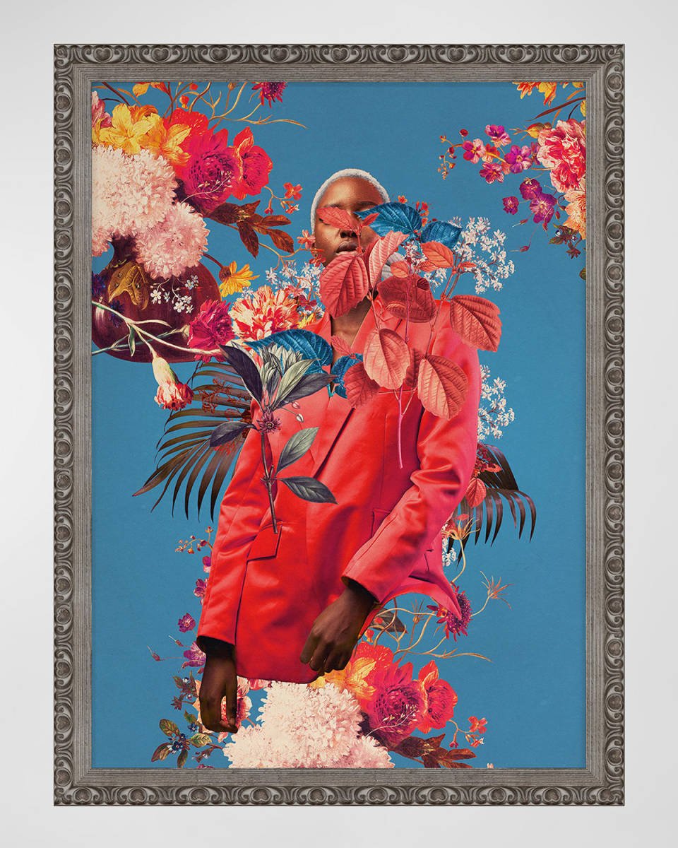 "All the Springs She Remembered" Framed Print by Frank Moth, 21" x 28"