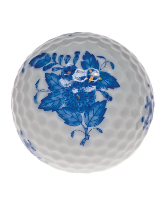 Chinese Bouquet Blue Golf Ball
