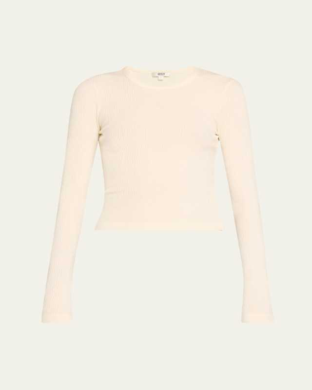 Alma Shrunken Long-Sleeve T