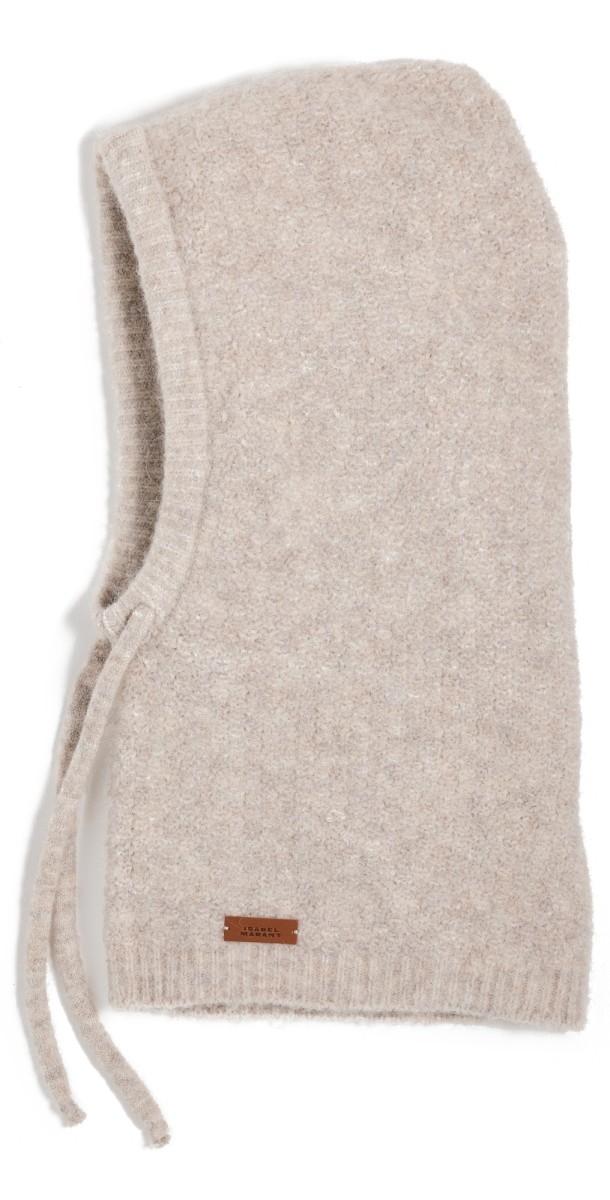 Isabel Marant Belkym Hood Scarf Beige