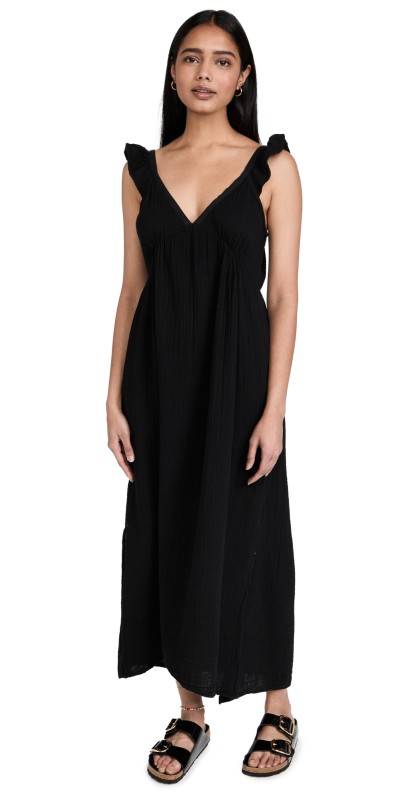 XIRENA Leyla Dress Black