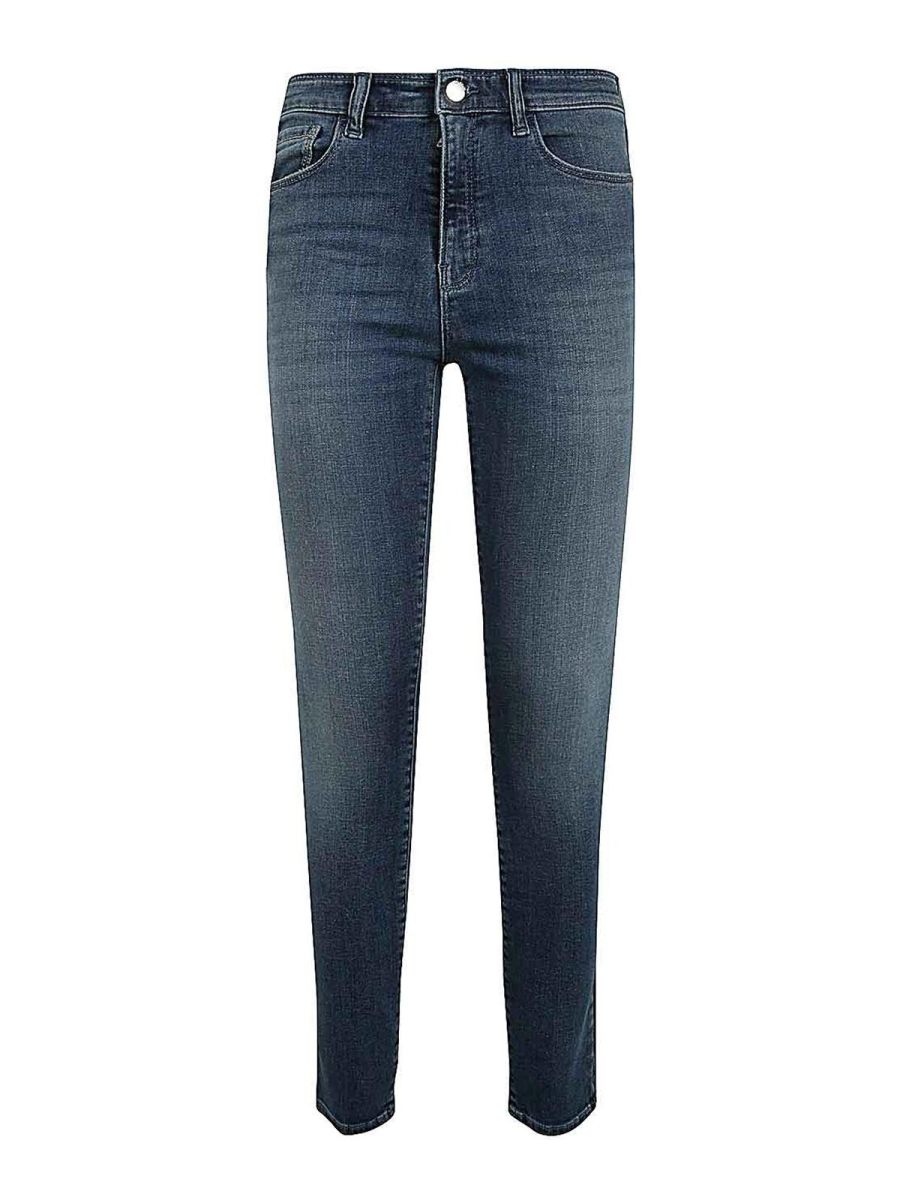 Emporio Armani Jean Skinny - Bleu