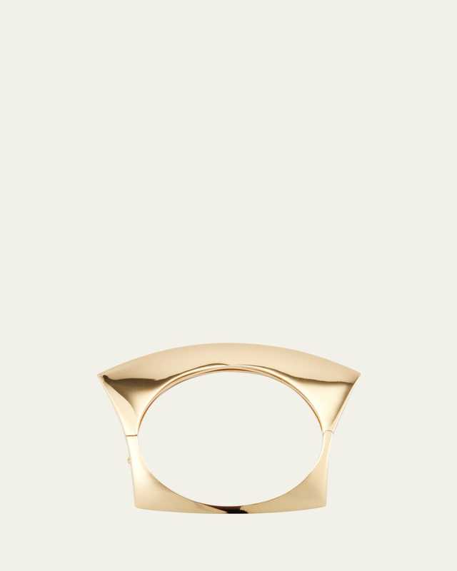18k Yellow Gold Lotus Bracelet