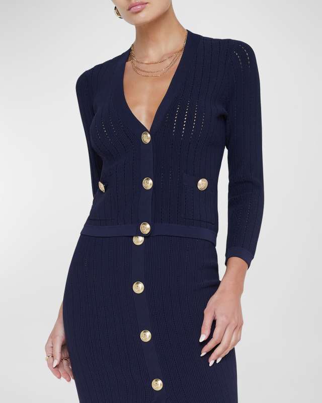 Irvin Pointelle Cardigan