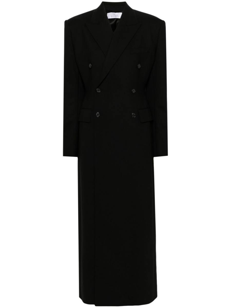 double-breasted coat