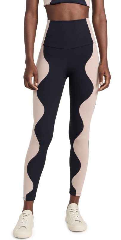 Port De Bras Wave Leggings Black / Shake