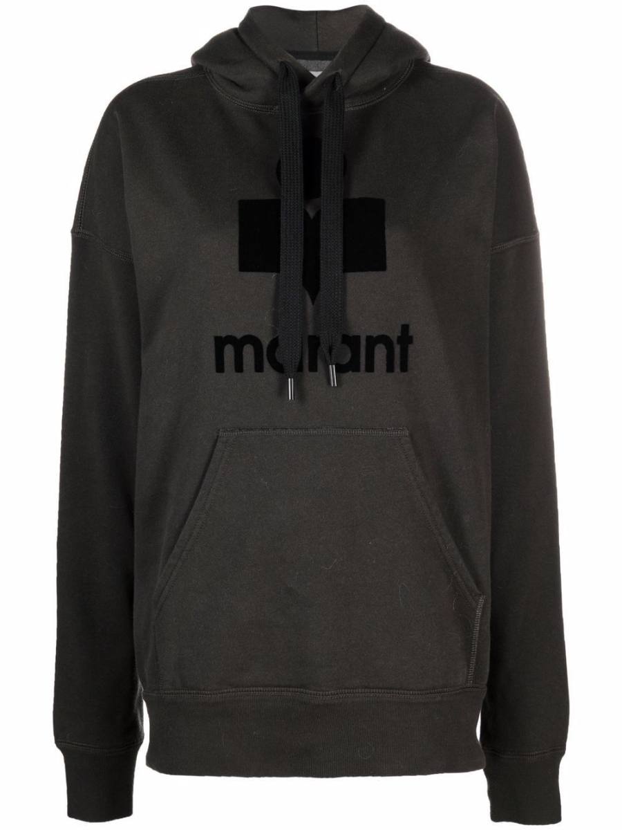 Mansell logo-print hoodie