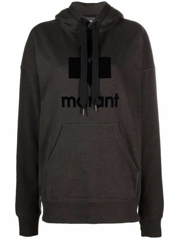 Mansell logo-print hoodie