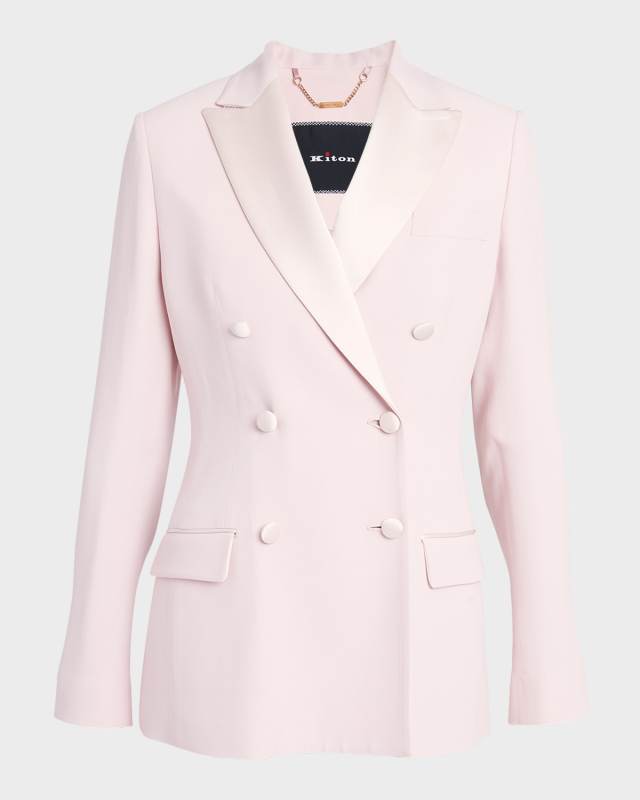 Double-Breasted Tuxedo Jacket