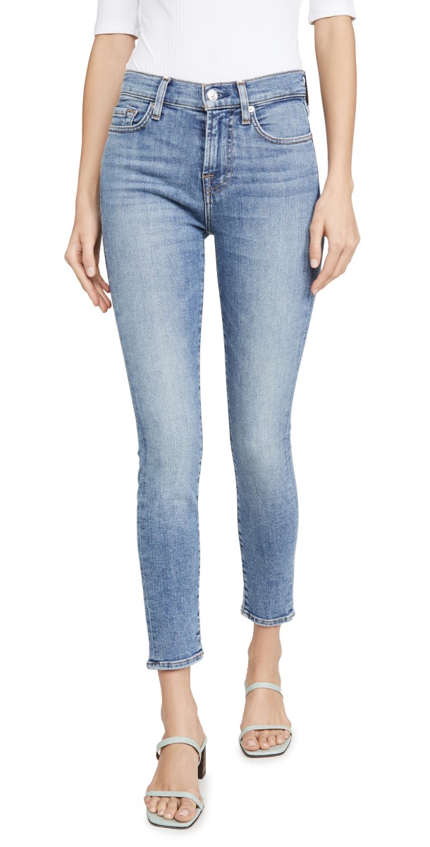 7 For All Mankind Ankle Skinny Jeans Sloan Vintage