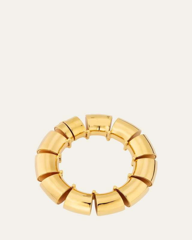 Goldtone Coil Bracelet