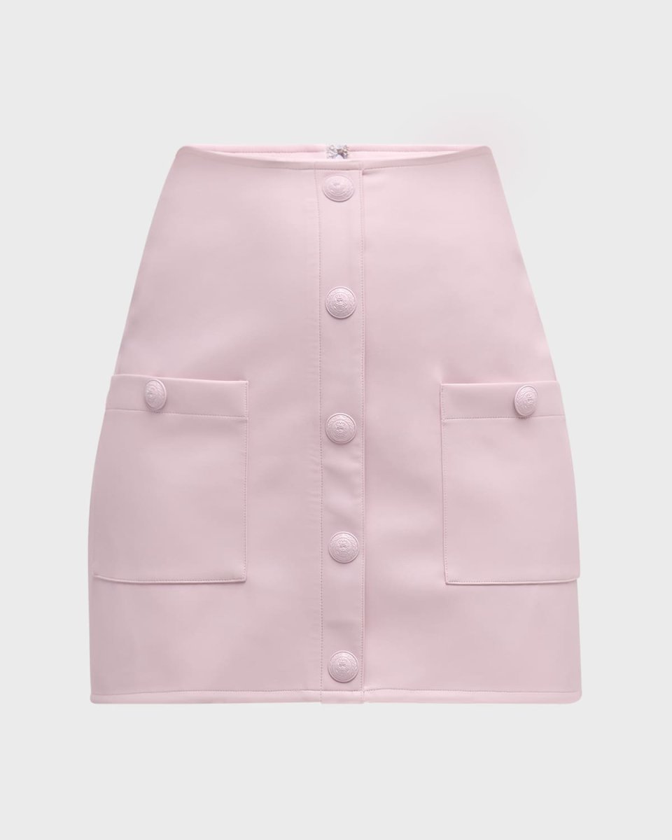 Truman Faux Leather Mini Skirt