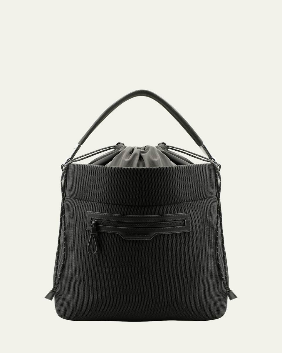 Swing Drawstring Bucket Bag