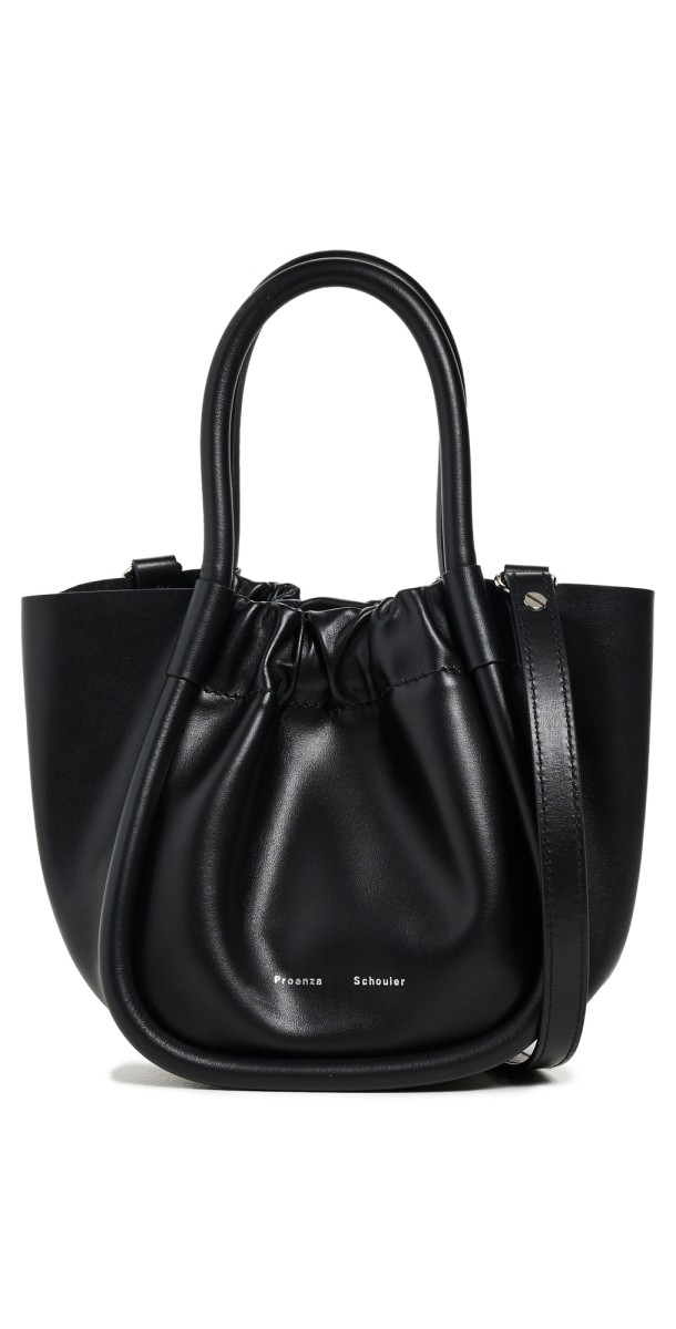 Proenza Schouler Extra Small Ruched Tote Black