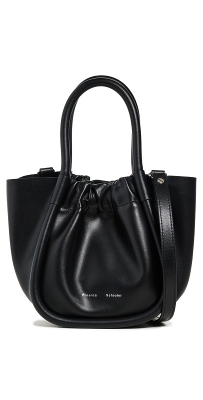 Proenza Schouler Extra Small Ruched Tote Black