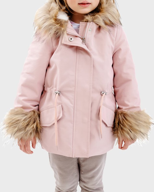 Girl's Always Ready Storm Coat, Size XXS-