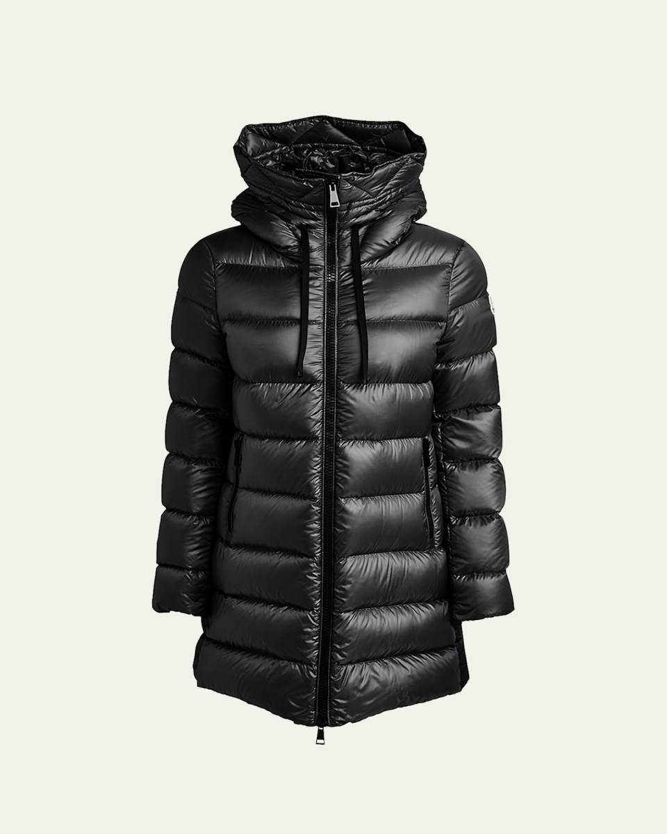 Suyen Down Quilted Nylon Hooded Park