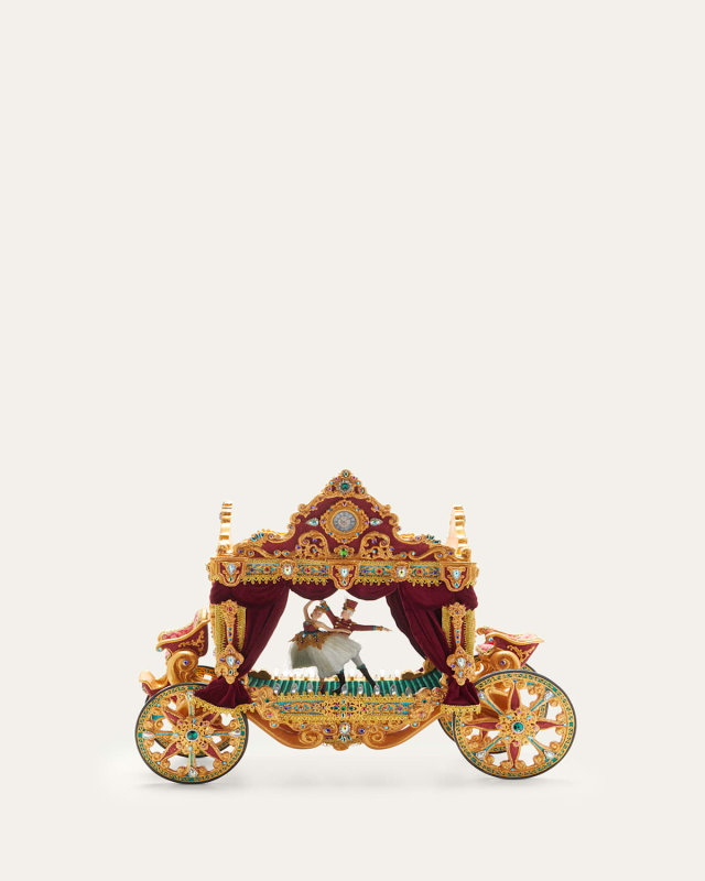 Nutcracker Stage Carriage Christmas Decoration