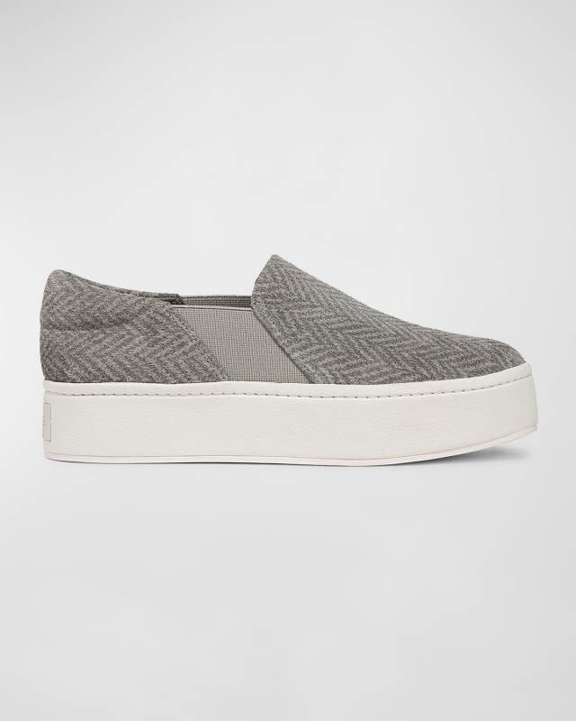 Warren Herringbone Platform Sneakers