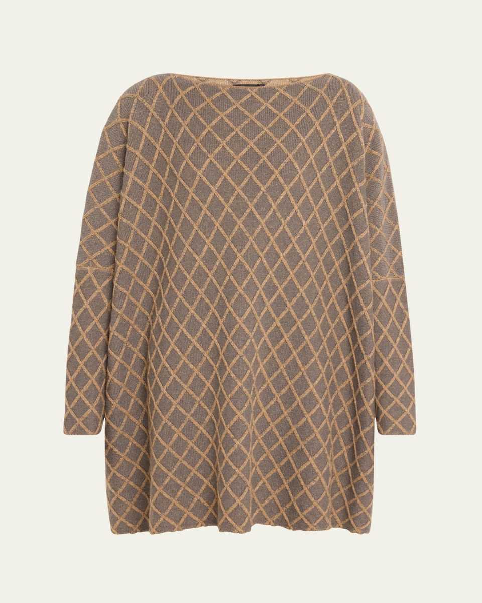 Square Slim Sleeve Sweater (Long Plus Length)