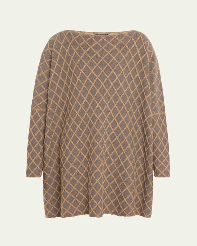Square Slim Sleeve Sweater (Long Plus Length)