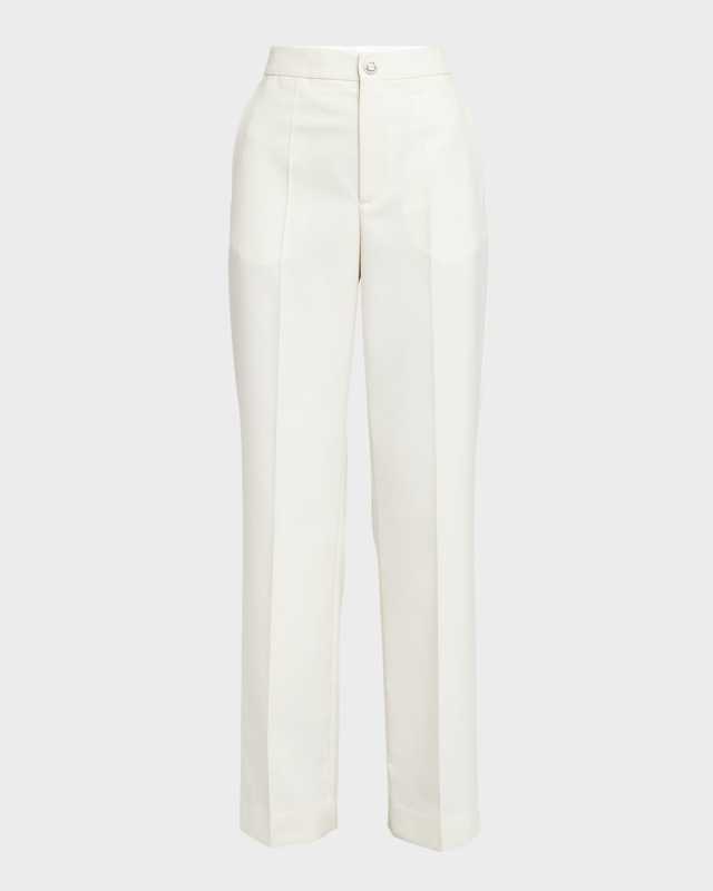Wool Gabardine Trousers