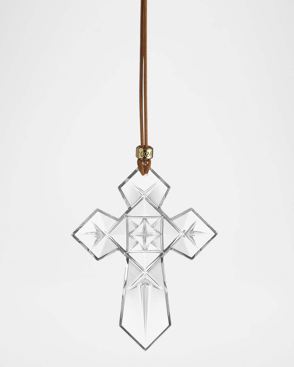 Annual 2024 Cross Christmas Ornament