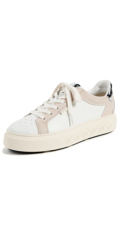 Tory Burch Ladybug Sneakers White/Light Grey/Silver