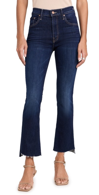 MOTHER The Insider Crop Step Fray Jeans Off Limits