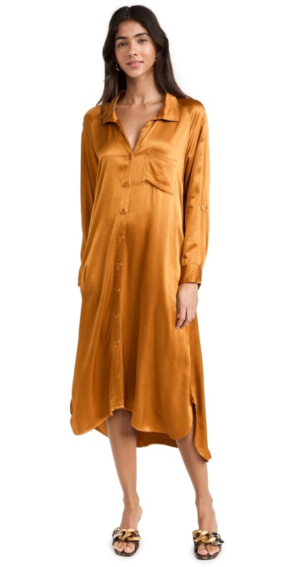 Young Fabulous & Brokecarlett Dress Golden Harvest