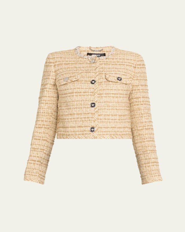 Embellished Tweed Jacket