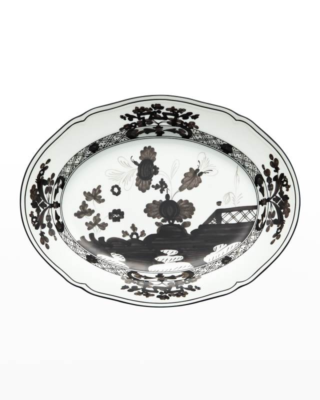 Oriente Italiano Albus Oval Platter