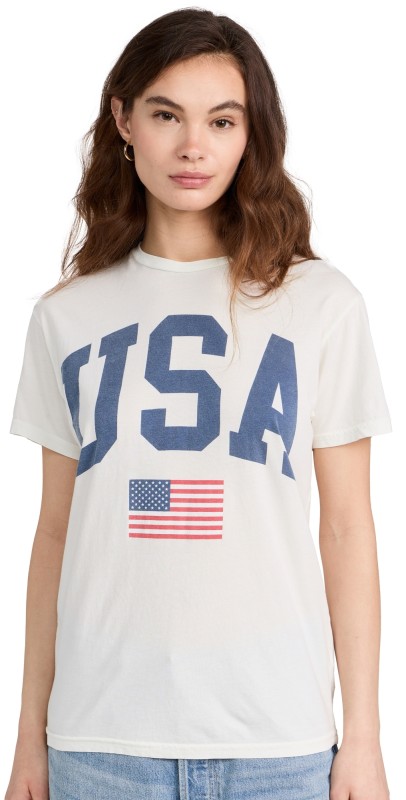 Original Retro Brand USA Tee Antique White