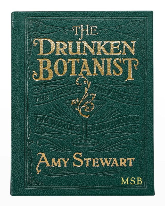 "The Drunken Botanist" Book by Amy Stewart, Personalized