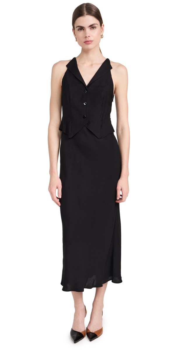 RIXO Kimmy Dress Black