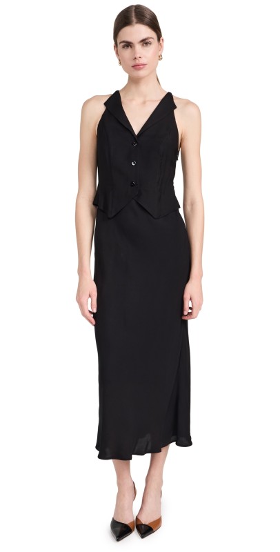 RIXO Kimmy Dress Black