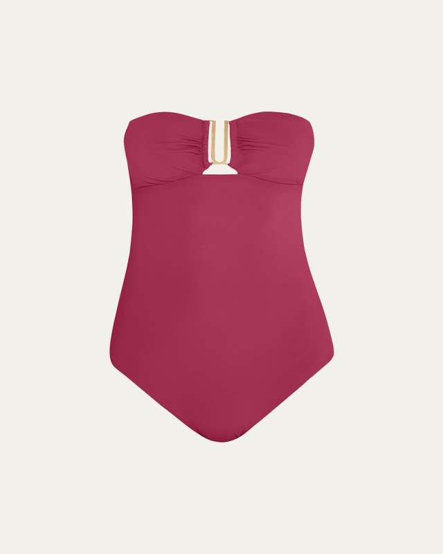 Jetset Bandeau One-Piece Swimsuit