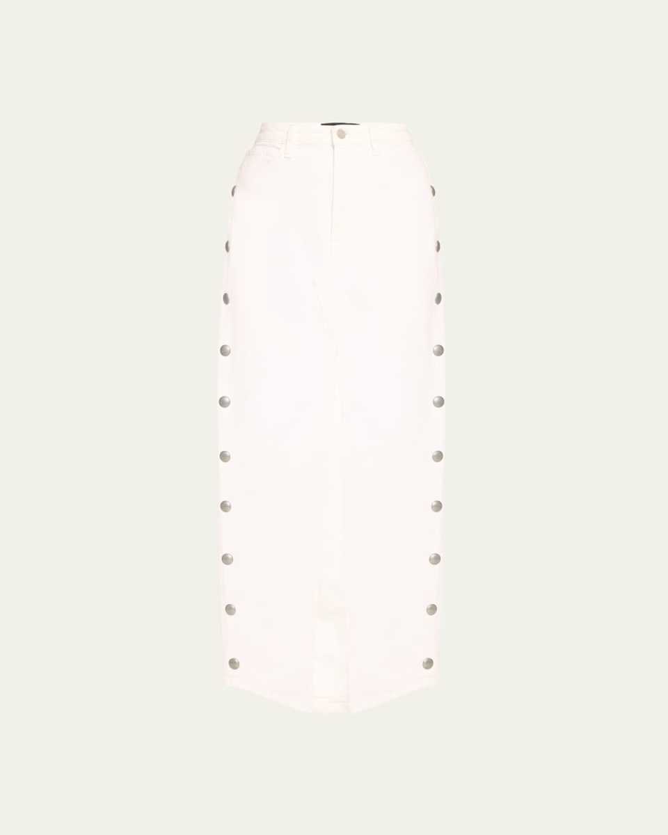 Elizabeth Long Denim Skirt
