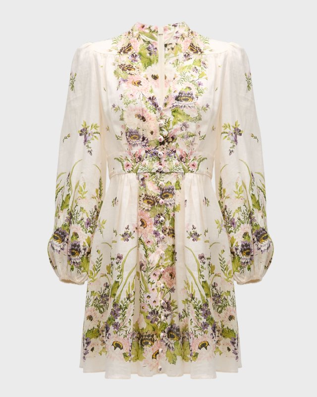Halliday Plunge Mini Dress